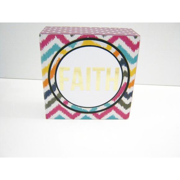 Double message Shelf Tabletop Wood Box Sign Home Office Students Dorm Nursery - Picture 4 of 5